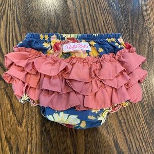 Ruffle Butts Diaper Cover Size 7-12mo